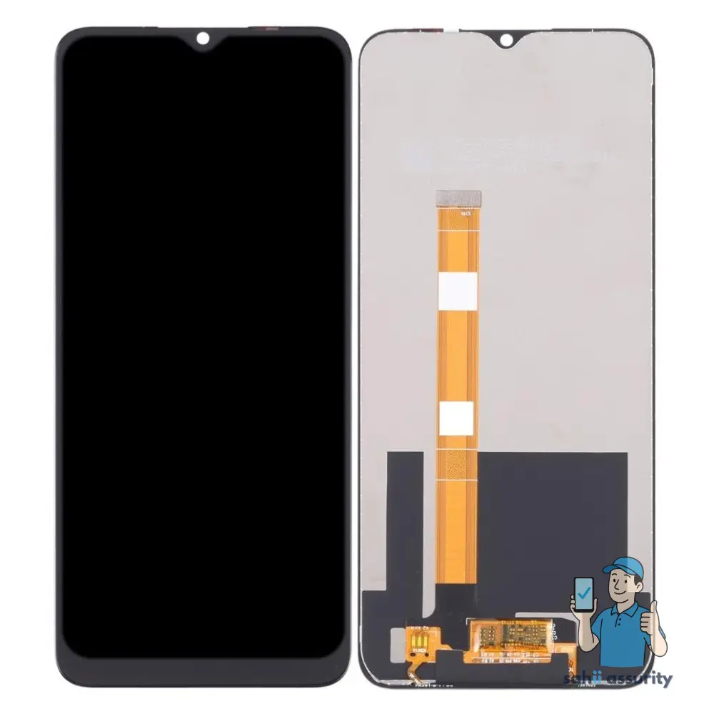 LCD with Touch Screen for Realme C21Y